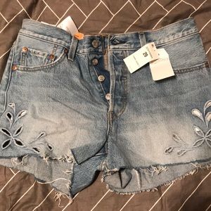 Brand new Levi Jean shorts! Tags still on them!!!